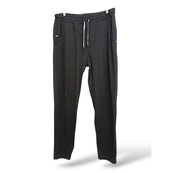 VUORI Ponto Performance DreamKnit Soft Sweatpants Sz L Dark Charcoal Luxury $148 - Picture 1 of 16